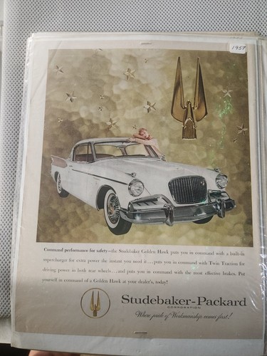 1957 studebaker golden hawk - studebaker,