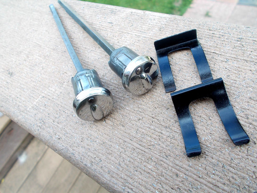 Studebaker door locks polished - studebaker,